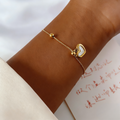 gold plated bracelet #06