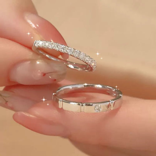 Anel prata casamento#25