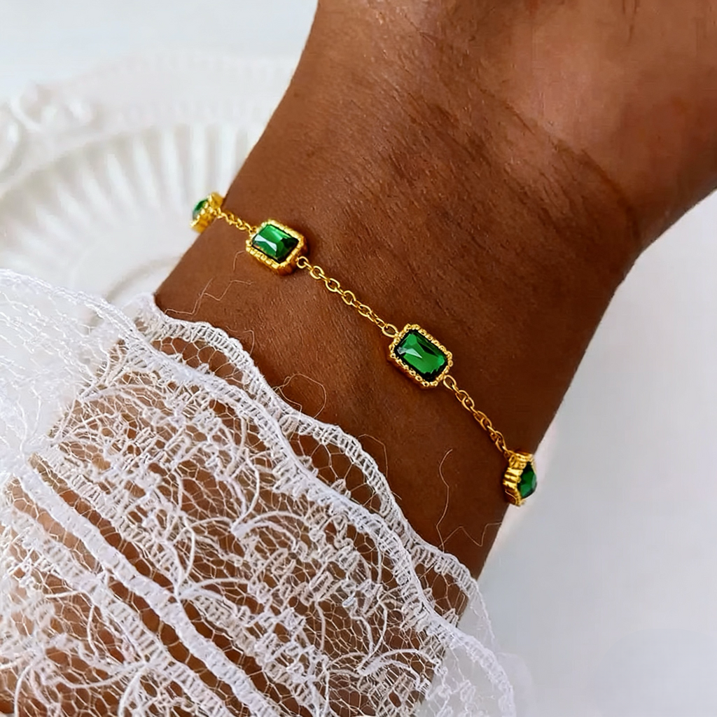 pulseira banhada a ouro #04