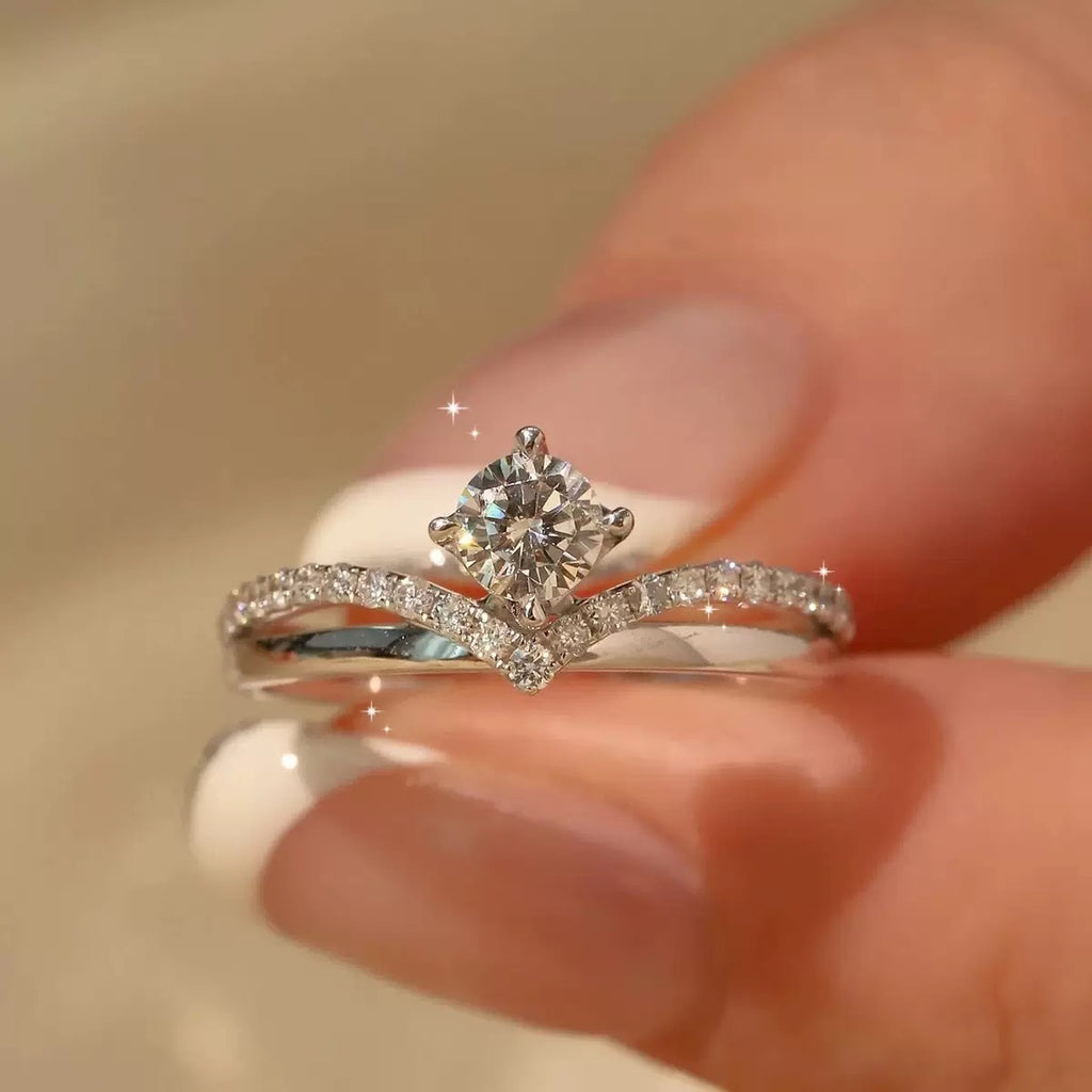 Anel prata Esterlina #17