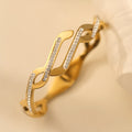 pulseira banhada a ouro #42