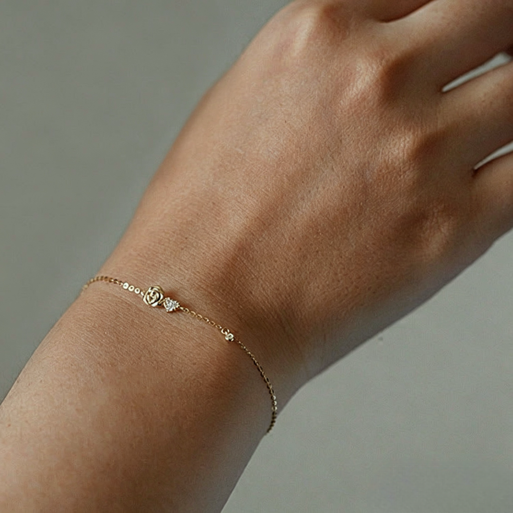 Roseflower forma pulseira #29