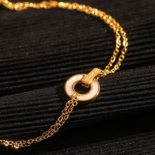 gold plated bracelet #20