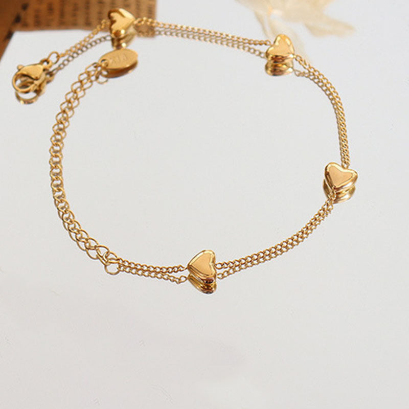 gold plated bracelet #64