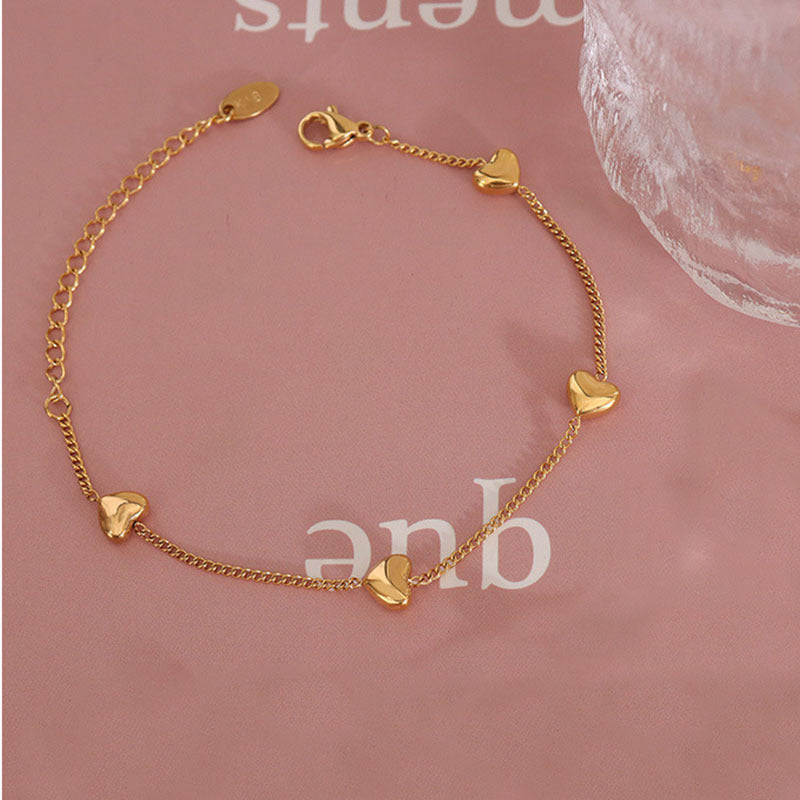 gold plated bracelet #64