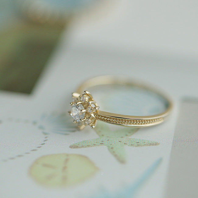 Anel prata Esterlina #26