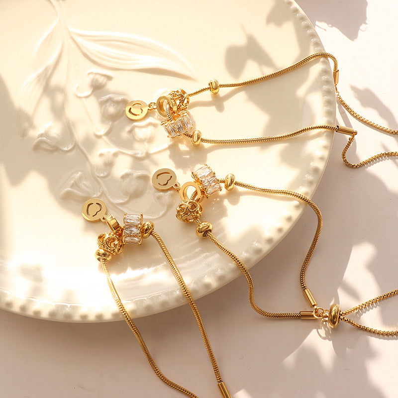 Pulseira de luxo leve #07