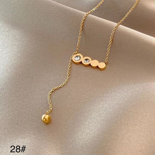 Gold plated necklace #28