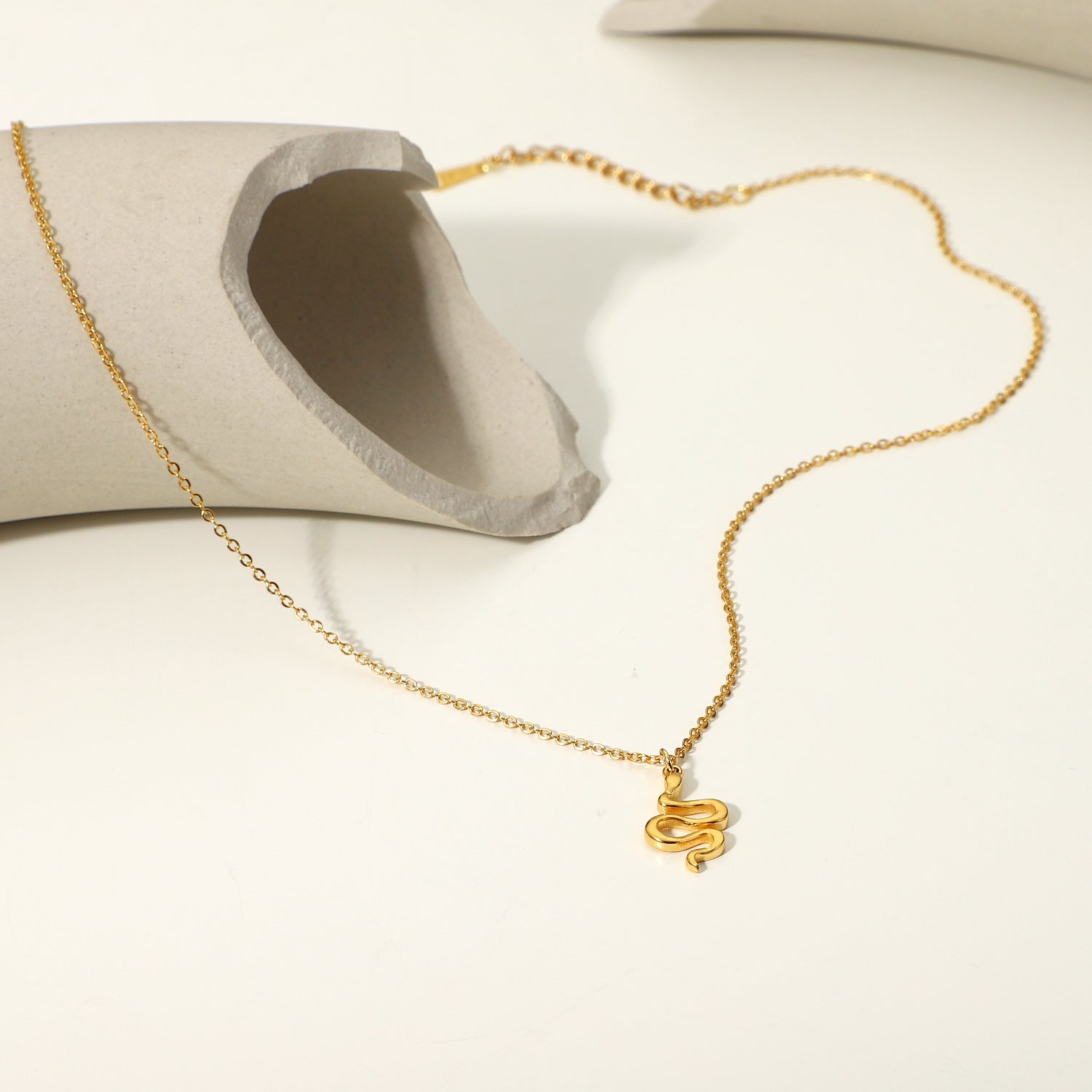 Gold plated necklace #59