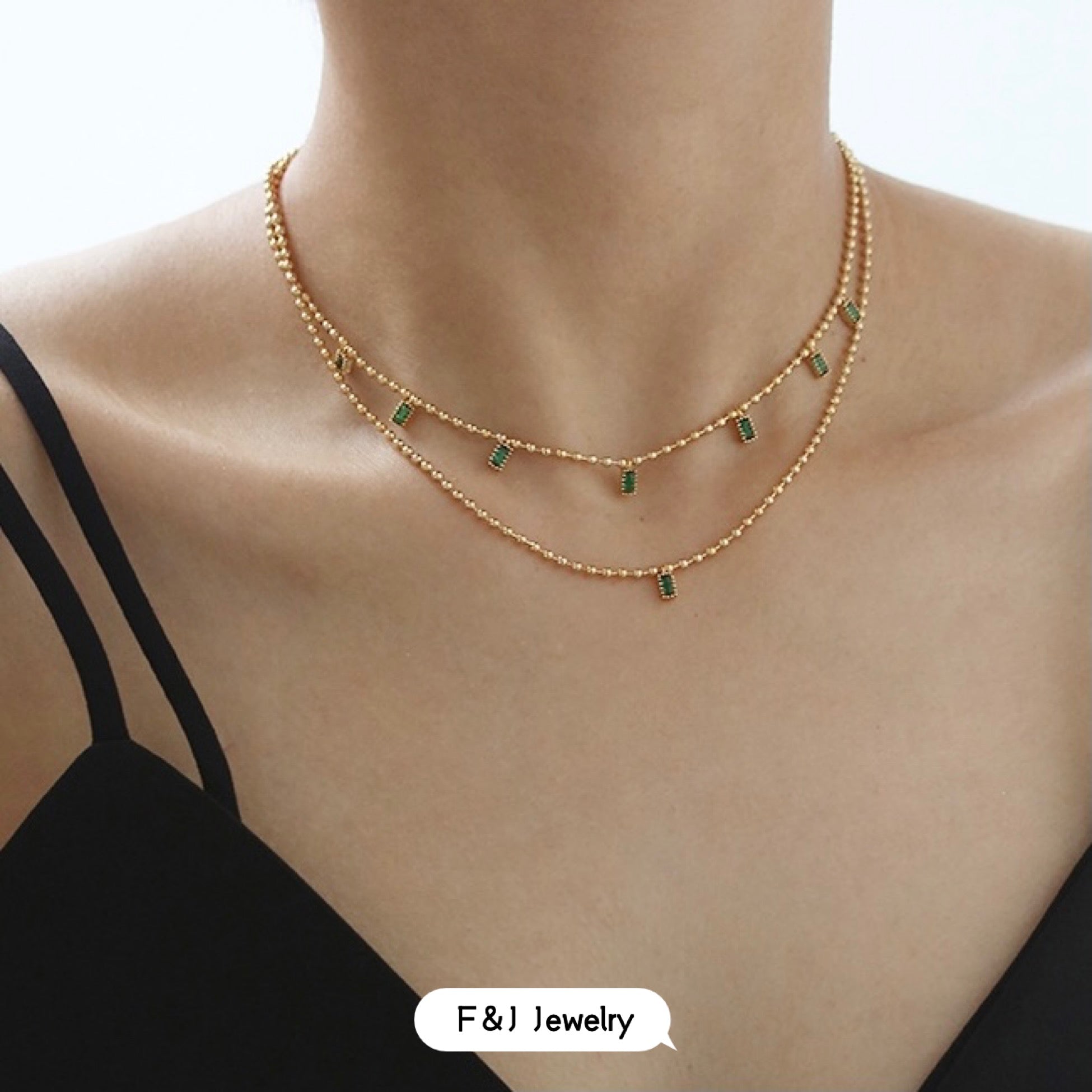 Light luxury necklace #11
