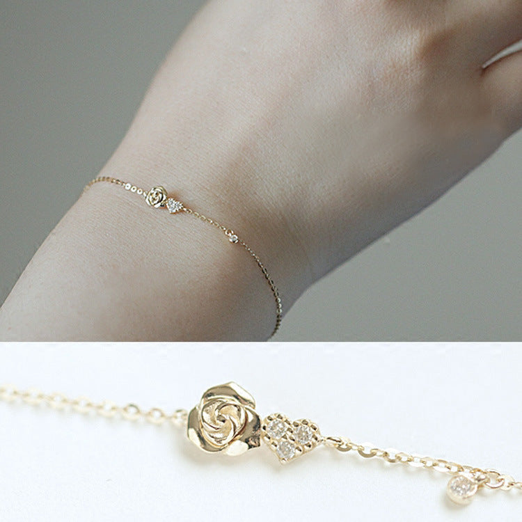 Roseflower forma pulseira #29