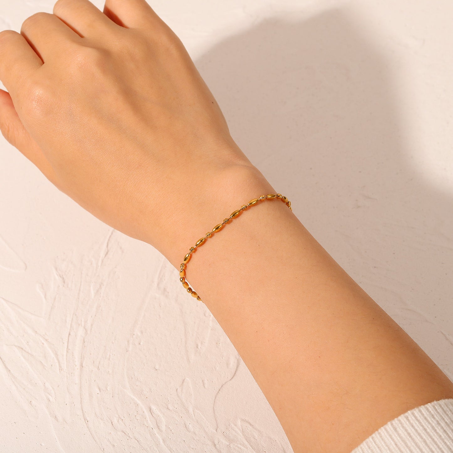 gold plated bracelet #51