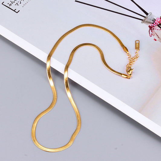 18k#30 plated necklace