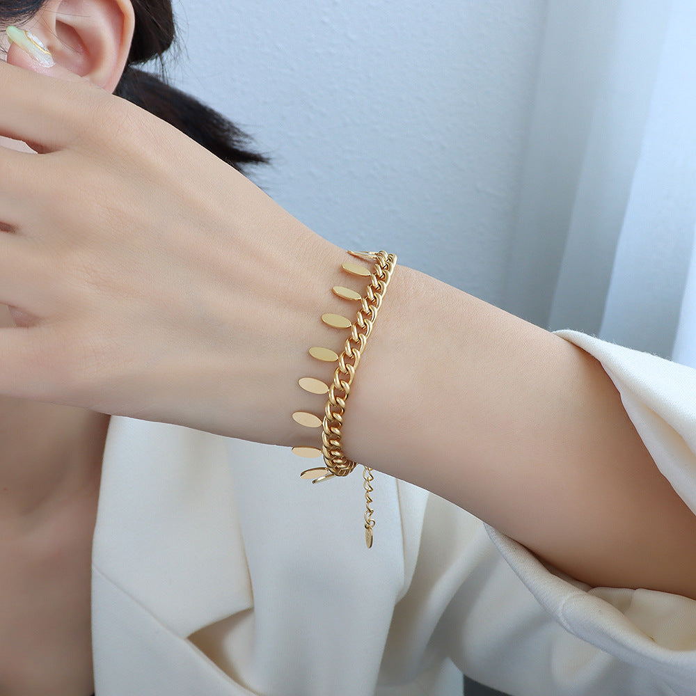 Light luxury bracelet #08