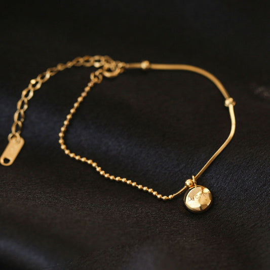 gold plated bracelet #02