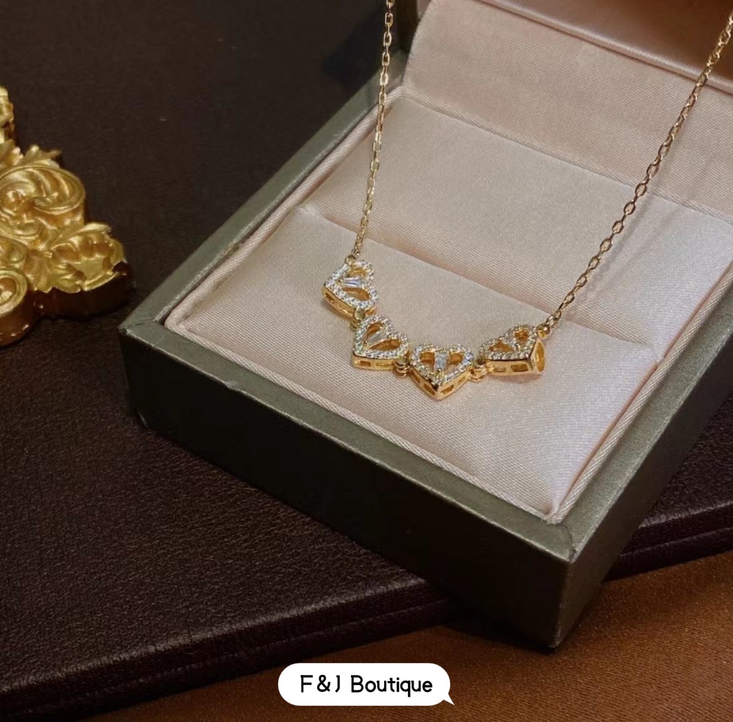 #41 gold plated necklace