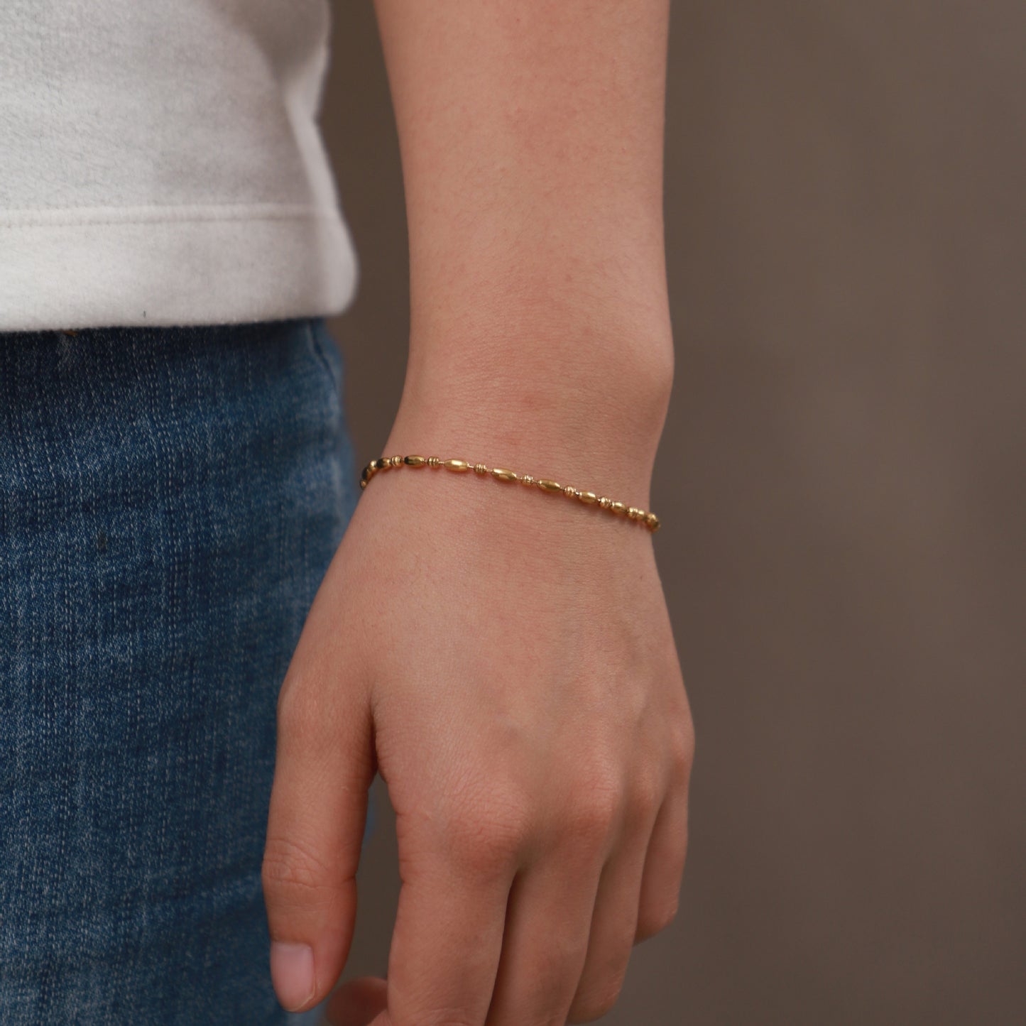 gold plated bracelet #51