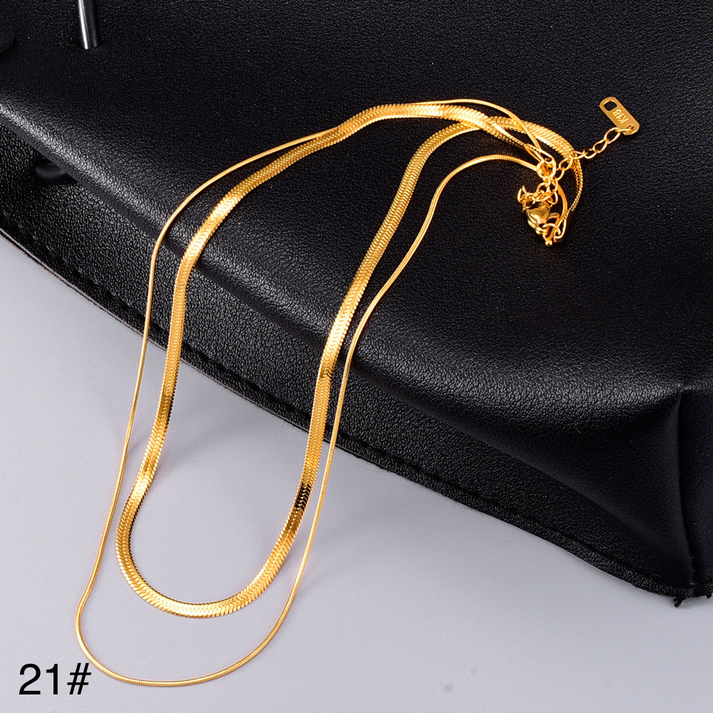 Colar banhado 18k #21