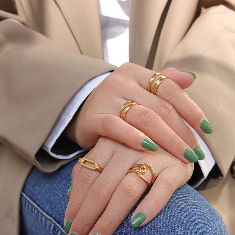 Anél de luxo leve #02