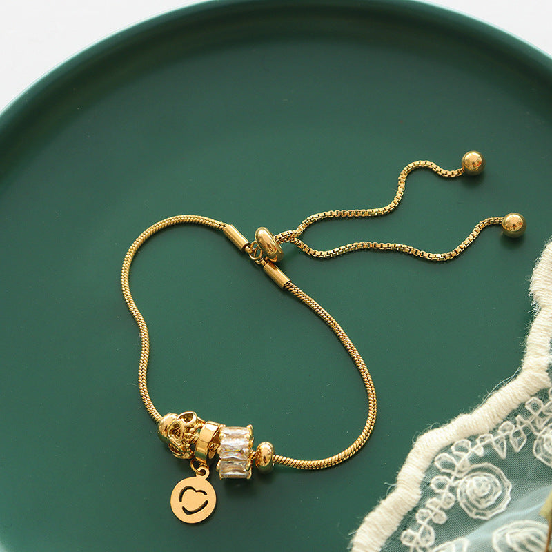 Pulseira de luxo leve #07