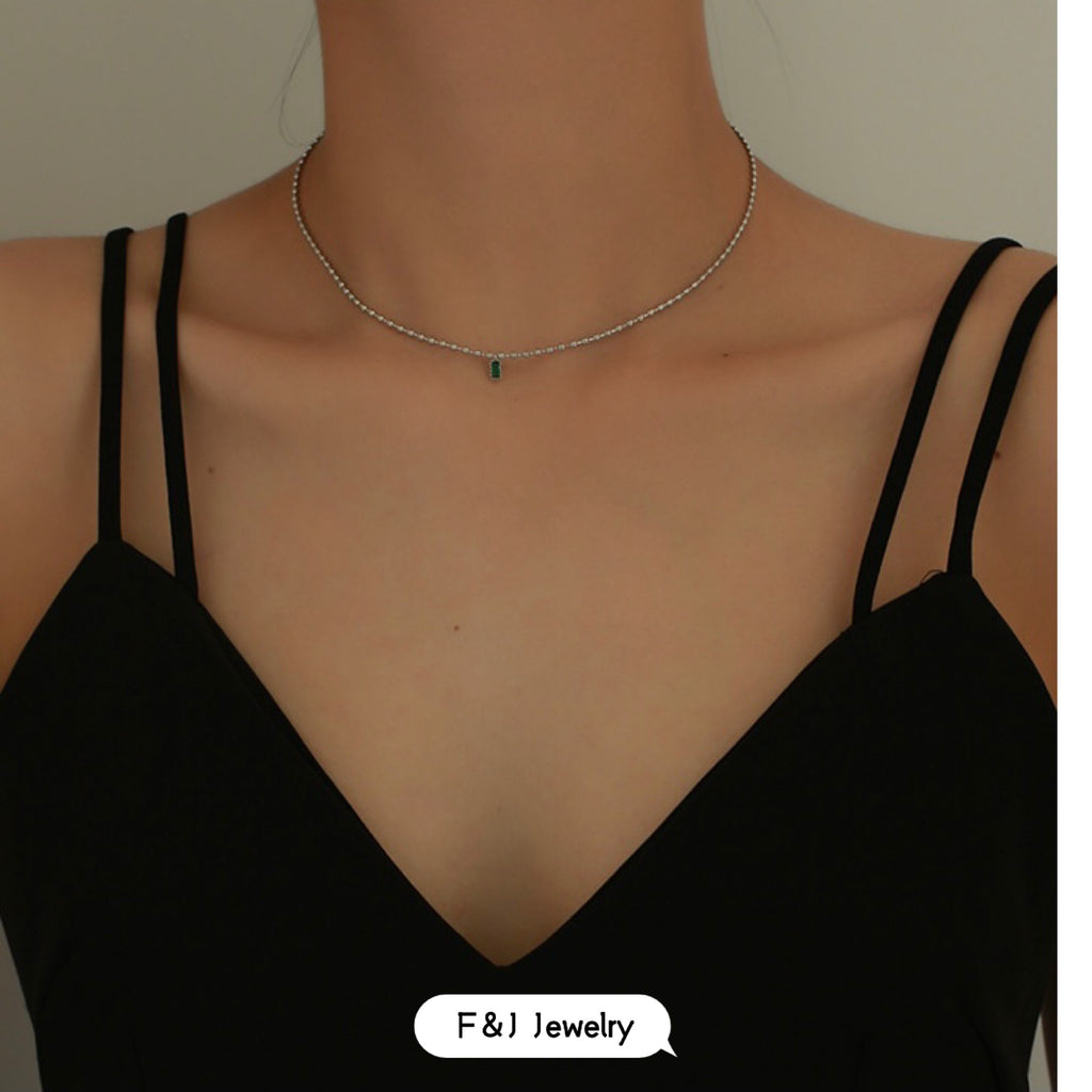 Light luxury necklace #11