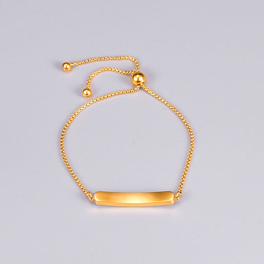 Gold plated bracelet #40