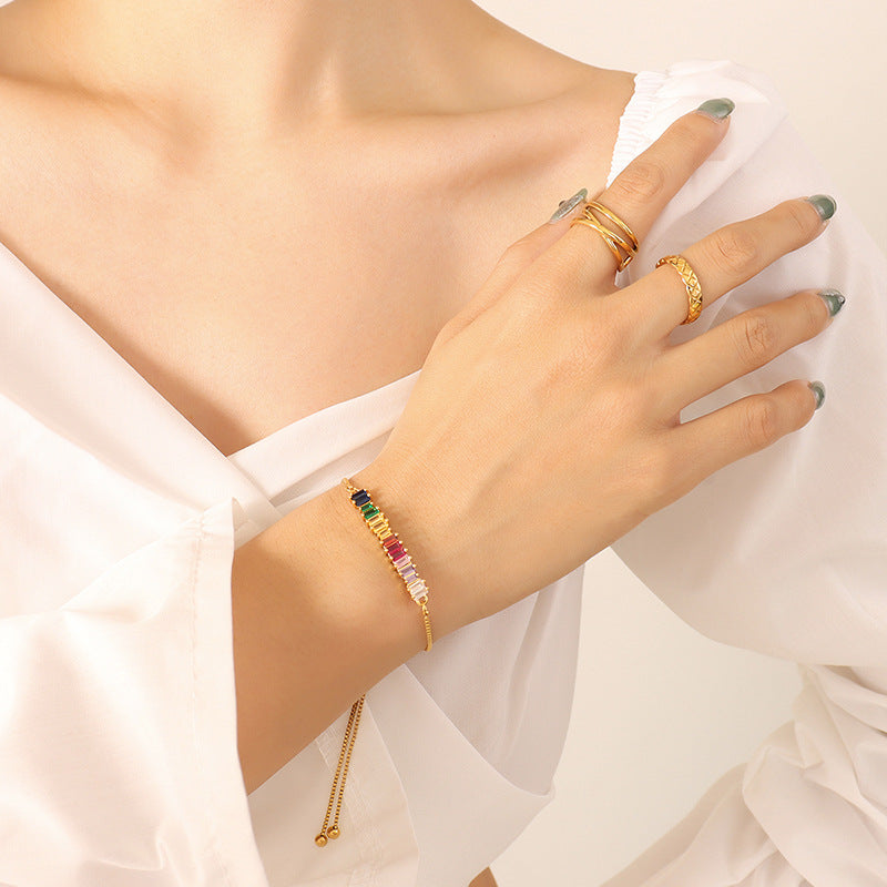 Pulseira de luxo leve #13