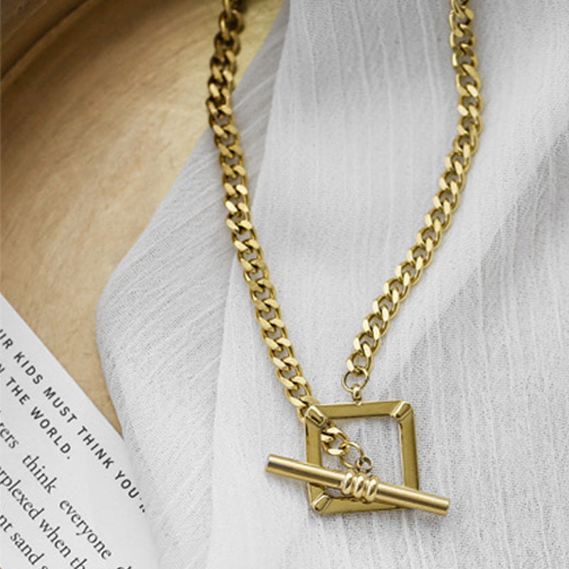 18k #49 plated necklace