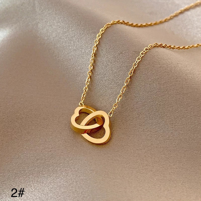 Gold plated necklace #02