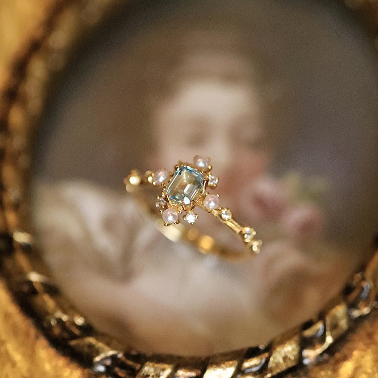 Anel prata Esterlina #33