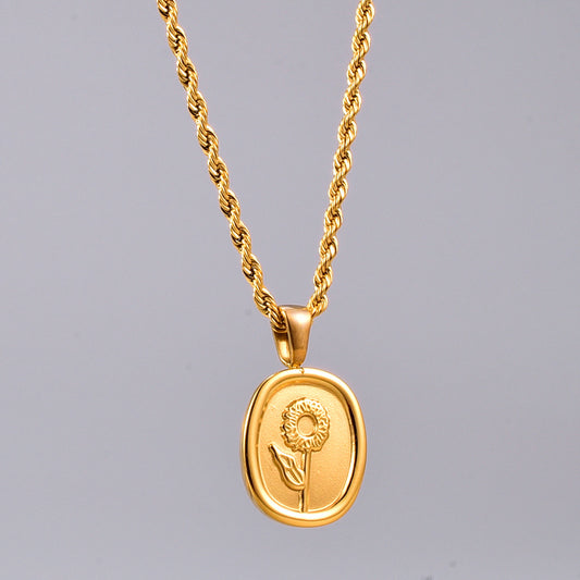 Colar banhado 18k #06